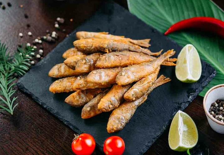 Барабуля жареная