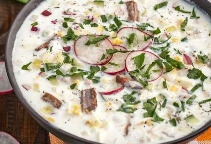 Окрошка с Говядиной