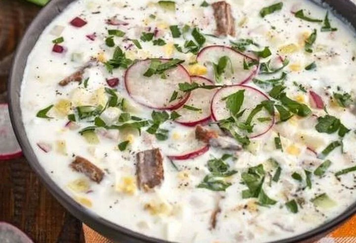 Окрошка с Говядиной